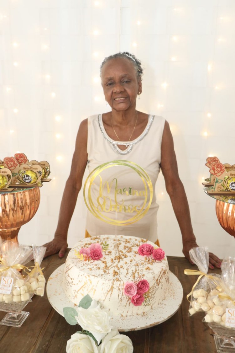 Aniversário Dona Marina 80 Anos